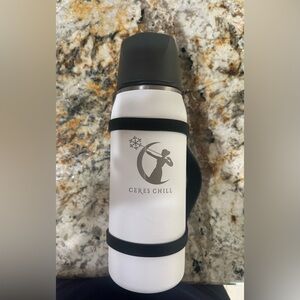 Ceres Chill White Insulated Water Bottle